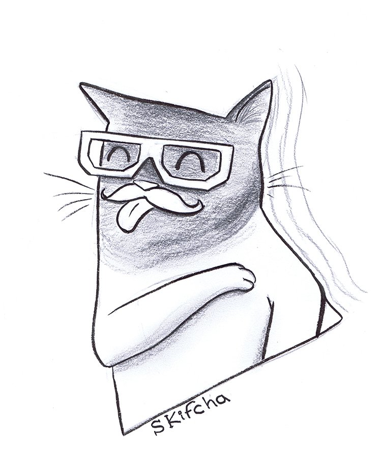 JulieRoehling's tweet photo. Inktober day 5. #inktober #dubstepcat #inktober2017 https://t.co/Ky321O63uU