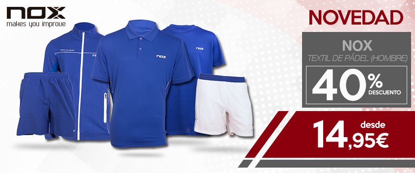 padelnuestro_es's tweet photo. Ya tenemos con nosotros la nueva colección de ropa NOX. ¿Qué os parece? 😀👉 https://t.co/MCPzytKoGt

#FelizViernes #PadelNuestro https://t.co/YAltqbOOhO
