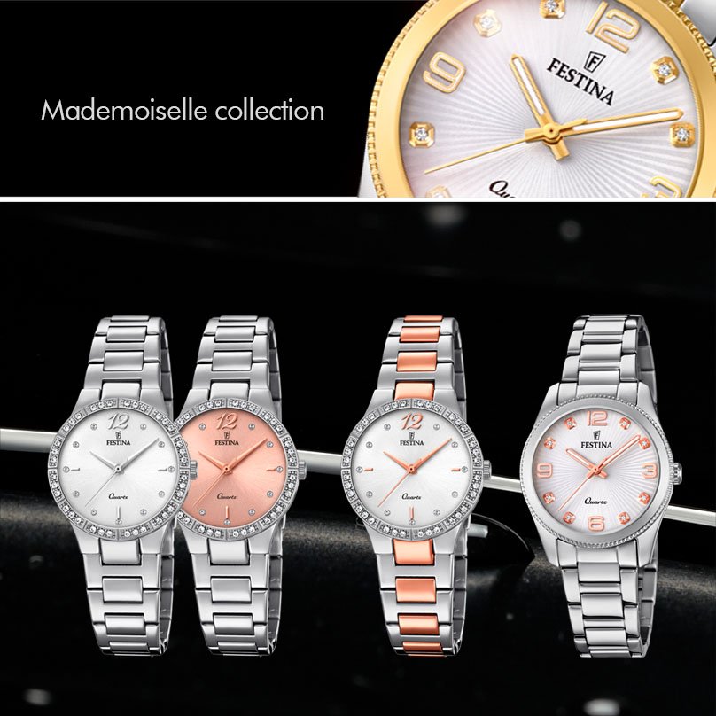 FestinaEs's tweet photo. ¡Escoge el reloj de la sofisticada Colección Mademoiselle o de la Colección Extra perfecto para esta temporada! #Festina https://t.co/quPCDWfjXZ