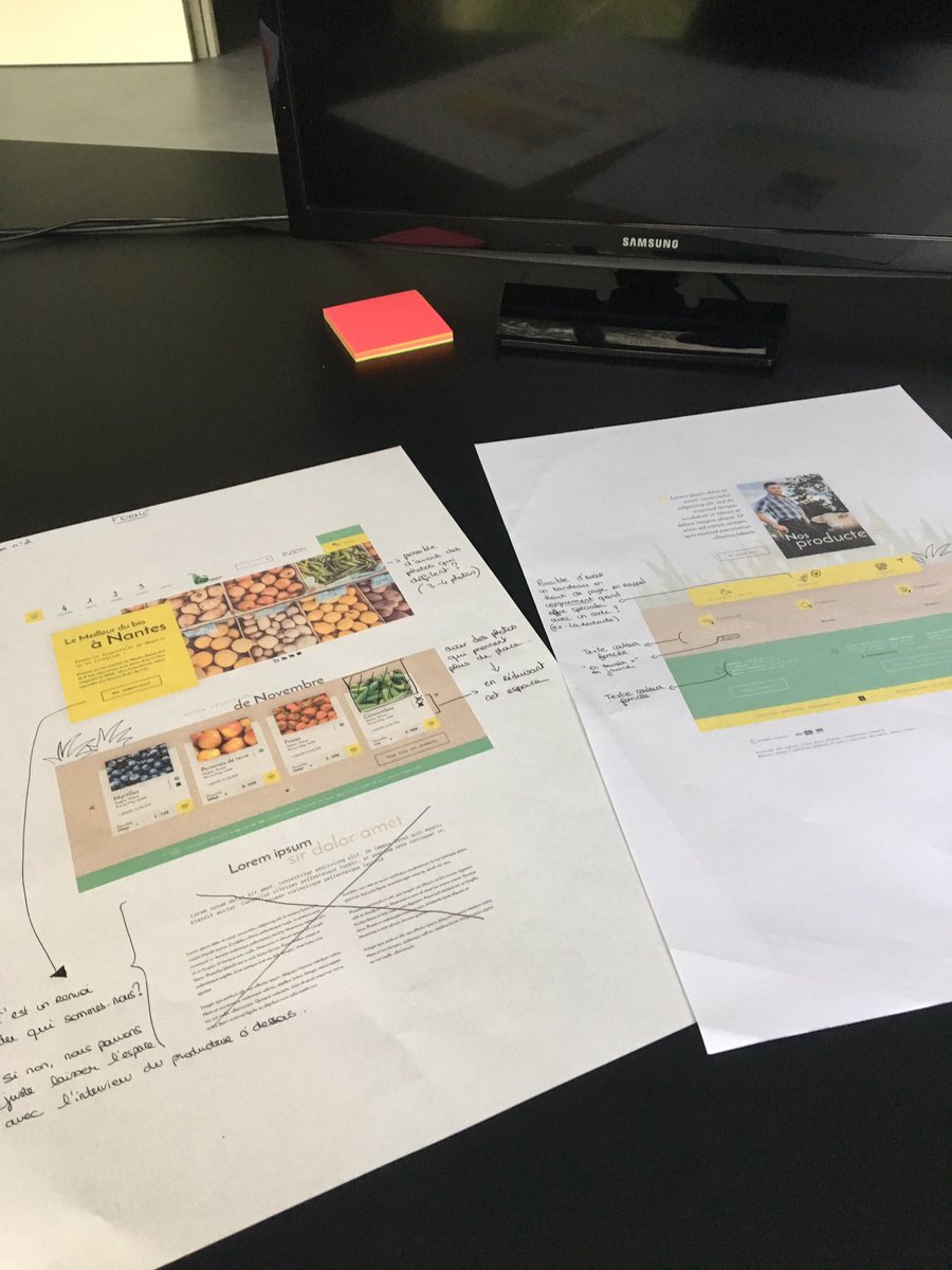 Les visuels et la structure du site sont validés!!!! 🎉