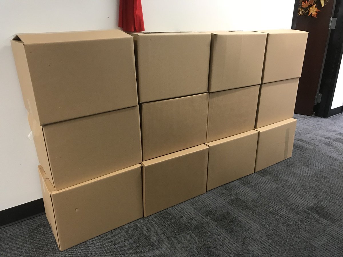 AlpharettaStuCo's tweet photo. THANK YOU RAIDER NATION‼️ These 12 boxes are completely filled with school supplies for Texas ❤️ #floridanext #checknextpost https://t.co/zcE2o4utCW
