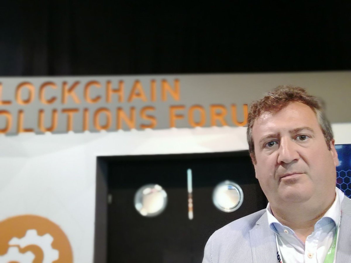 ENIDESolutions's tweet photo. At the #BlockchainSolutionsForum #BSF2017 @BECON_global @IOTSWC #blockchain #Barcelona #innovation #digitaltransformation @Fira_Barcelona https://t.co/XYCIbwcLYR