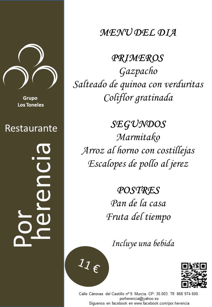 Feliz viernes!  Feliz finde! #menudeldiaporherencia