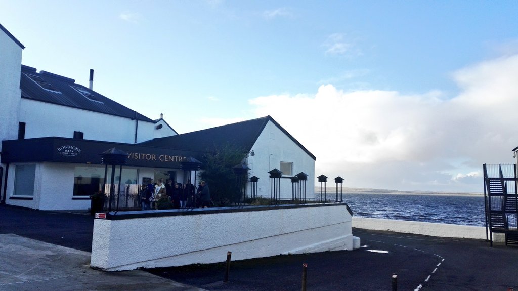 ScotsMagazine's tweet photo. Distillery 5 of 8 on @katterpatter's #IslayIn24 is @Bowmore! What's your favourite Islay malt? https://t.co/EgGzRgyTNZ