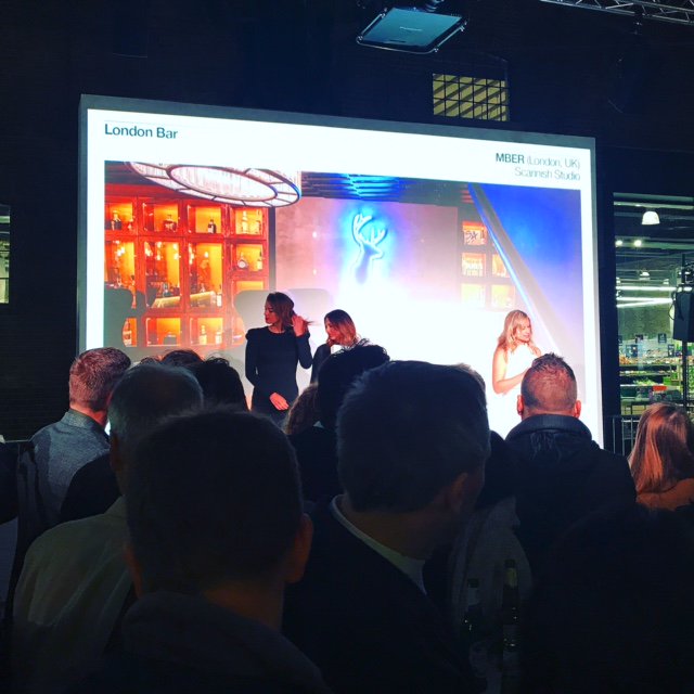 MBER_LONDON's tweet photo. A great evening @ResBarDesign Awards! Thrilled to be shortlisted for "Best London Bar" Congrats to the winner @KittyHawkLdn 🏆🥇 #RBDA2017 https://t.co/kIKEHvMO3p