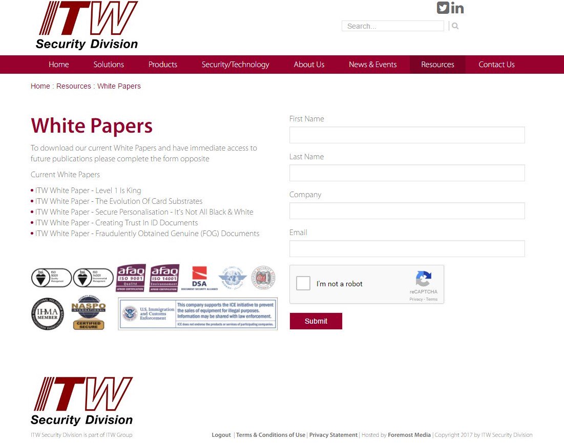 ITWSecurity's tweet image. Stay ahead in the security #ID world by subscribing to our White Papers; the industry’s biggest issues, discussed - itwsecuritydivision.com/resources/whit…