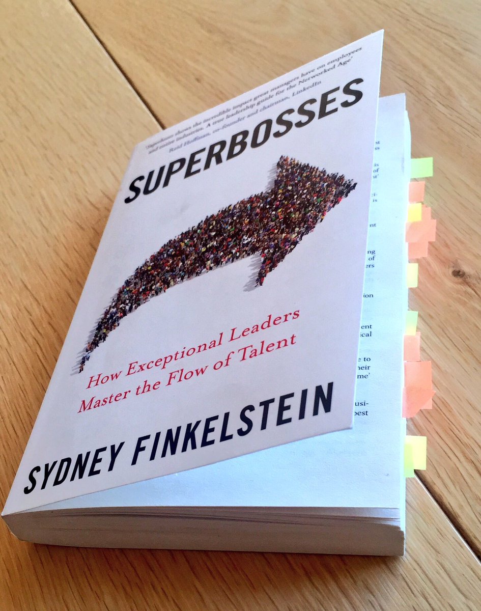 SaraBarrie's tweet photo. #SuperBosses create #environments to bring out the best in #people #eliciting skills & avoiding #limiting skills @sydfinkelstein #strengths https://t.co/rxMBceIwrr