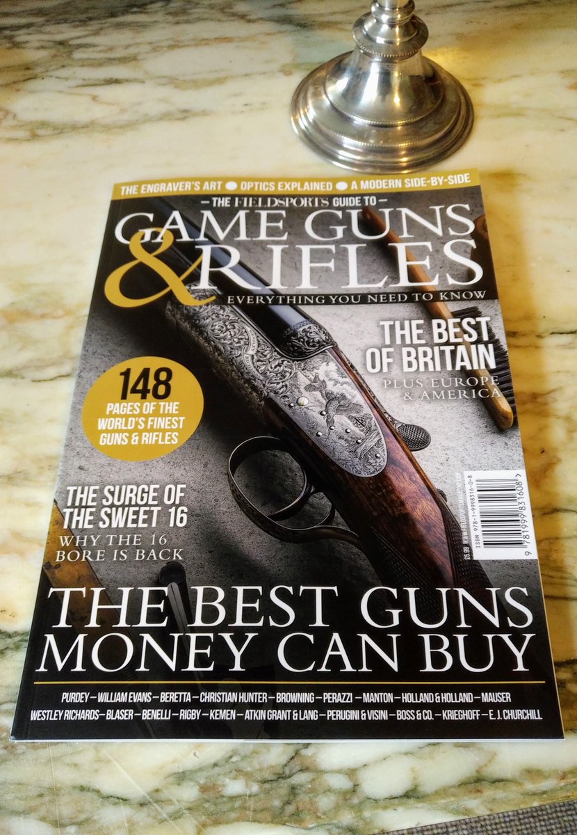 The new @FieldsportsMag new guide to game guns is out with our <a href="/GrullaUK/">Grulla</a> advertisement on the back cover. #gamegun #sidebyside #sidelock