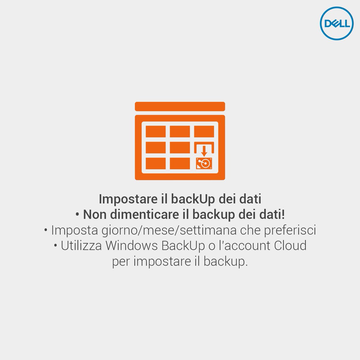 DellAiuta's tweet photo. Se utilizzate il PC a scuola #programmate gli #aggiornamenti di #Windows per evitare che si rallenta e che si #riavvii durante le lezioni https://t.co/cTFrnGGPj6