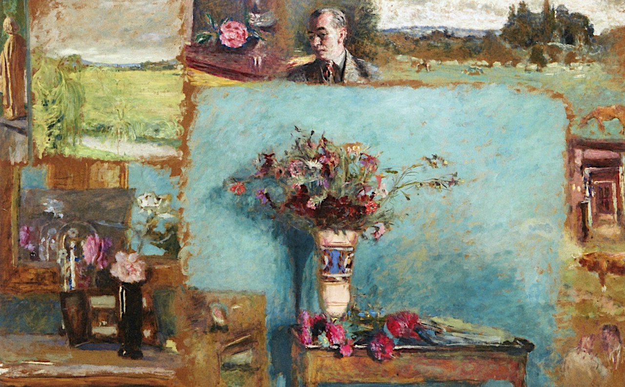 灯 V Twitter 15 19 20世紀フランスの画家エドゥアール ヴュイヤール Edouard Vuillard 1868 1940 の油彩画 Carton D Etudes 1934 です 画中画のそれぞれを 異なる世界のコラージュのように組み合わせた ユニークな着想の作品です Https T Co Rdrx8uqaly