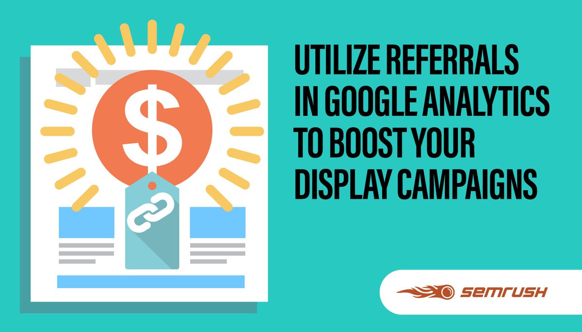 SocialMediaInUK's tweet photo. Utilize Referrals in Google Analytics to Boost Your #DisplayCampaigns https://t.co/e9Lyb2Y9RH via @semrush #googleanalytics https://t.co/31IwhKWOIR