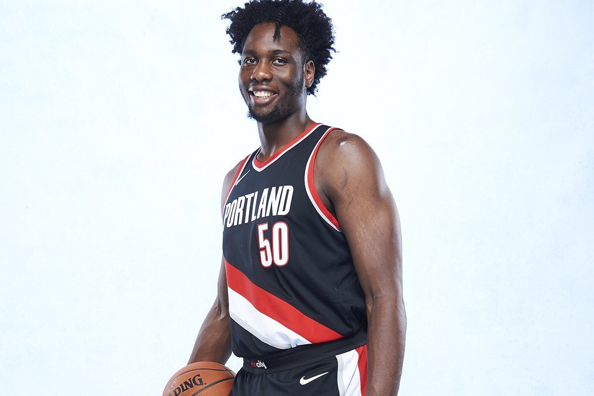 BoilerBall's tweet photo. .@NBA preseason last night. 

Caleb Swanigan: ⤵️
PTS: 6
REBS: 8
ASTS: 3
T's: 1 (for jawing w/ Serge Ibaka). 😏

#PurdueMade https://t.co/4s2TW5dR92