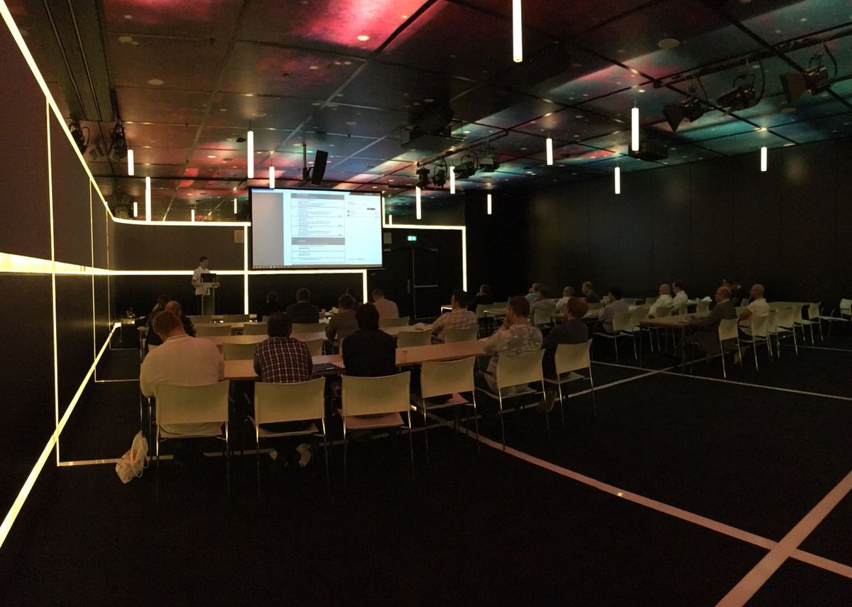 raytweets's tweet photo. Marcin presents our #PackagingSuite 5.0 at the @appmanagevent. Don't miss the other session with @jpbraak about our service Dirroci at 3 pm! https://t.co/MZZGW9bTBq