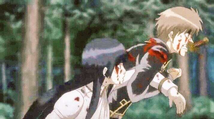 のん Sster 銀魂 真選組と見廻組が絡む回は 沖田と信女さんがとにかくかっこいい さらば真選組編の信女さんの涙にはやられたよね 銀魂 真選組と見廻組 沖田総悟 今井信女