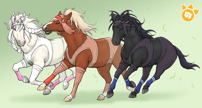 ウマのフレンズ #けものフレンズ 