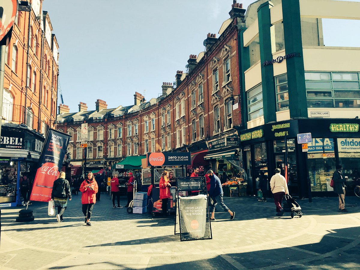 BrixtonBID's tweet photo. #RockDownToEletrictAvenue to get a free @CokeZero sample in #ElectricCircle #OnlyInBrixton https://t.co/UFzA4nsjgk