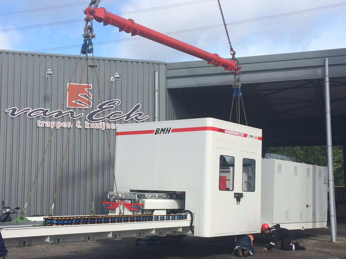 Vandaag de BMH Windowmaster 40 geleverd.