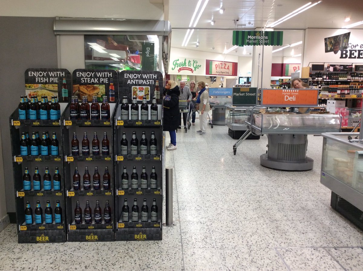 PowerforceMC23's tweet photo. POULTON LE FYDLE Morrisons is looking Sharp! @SharpsBrewery #beerfestival @Morrisons  @PowerforceMCNSM @PowerforceMCFM2 https://t.co/O4vYMGzSFp