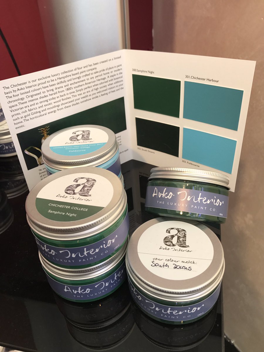 avko_interior's tweet photo. Free samples from our range of products at the Decorative Fair in Battersea Park #Avkointerior #DecorativeFair #luxury #mattemulsion https://t.co/uHxEhJiUP5