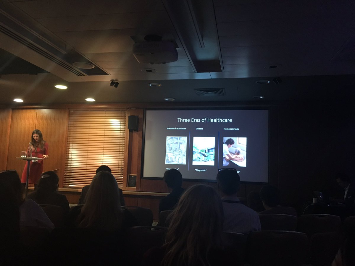 cleomwilliamson's tweet photo. 3 eras of healthcare: 1: "preservative", infection &amp; starvation; 2: "diagnostic", disease; 3: "integrated", homeostenosis #KFideas17 https://t.co/UxjhQXkzHH