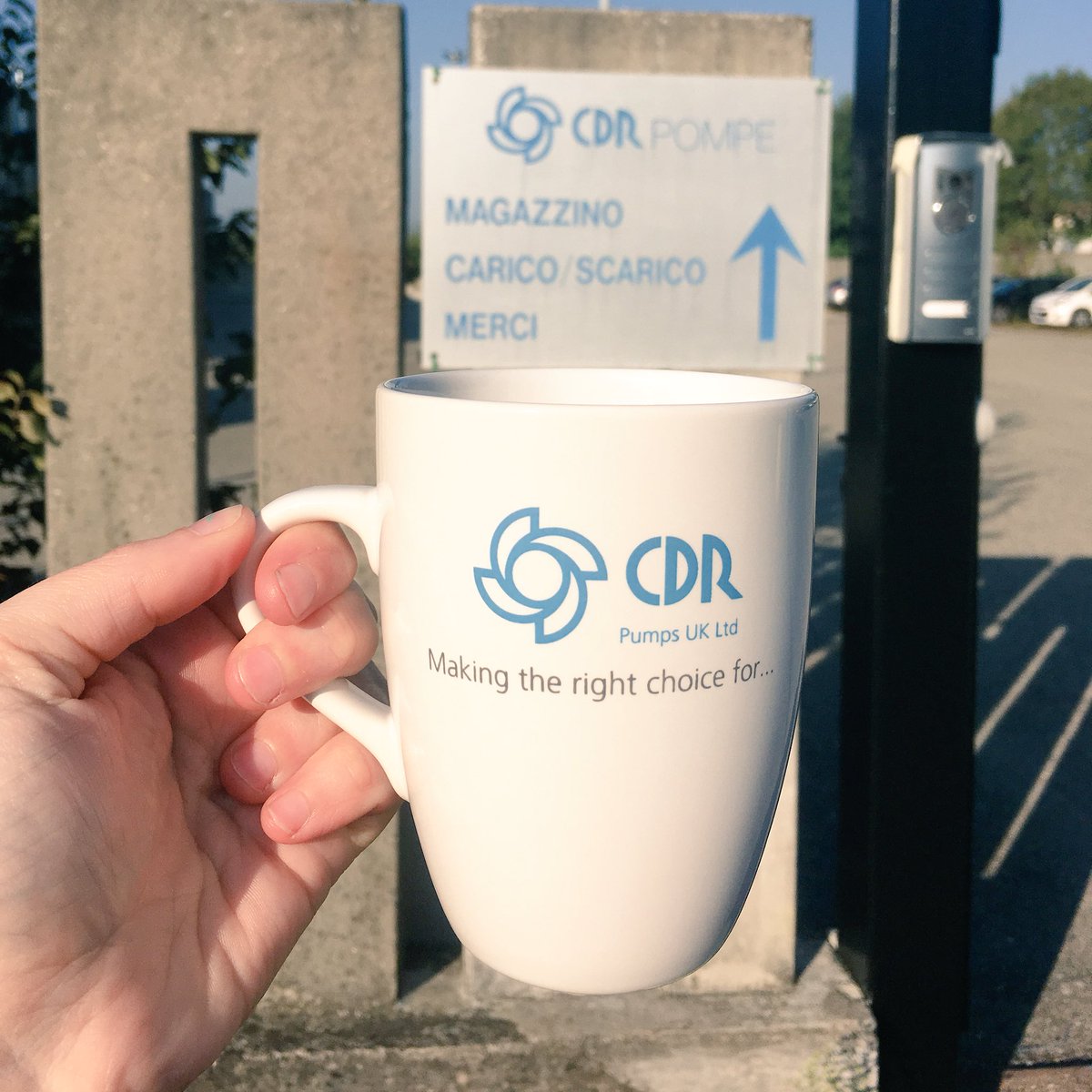 cdrpumps's tweet photo. Wishing you a very good morning from our specialist manufacturing facility in Italy #cdrontour https://t.co/z5QoWxWPqK