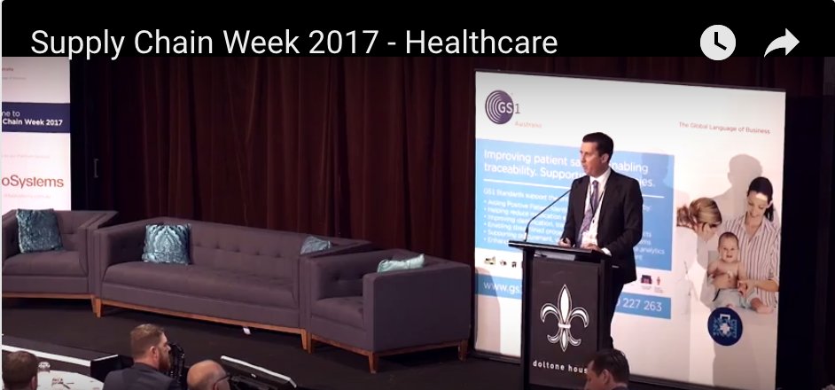 AU_PBroadbridge's tweet photo. It was great to be able to support @gs1au_health at #SCW2017 #HUG. So many great presentations discussing the importance of unique identification (product, asset, location, people) and how this is core to driving digital health. Check out the highlights   https://t.co/KO1KhSZmQl https://t.co/fpIv3uOBoN