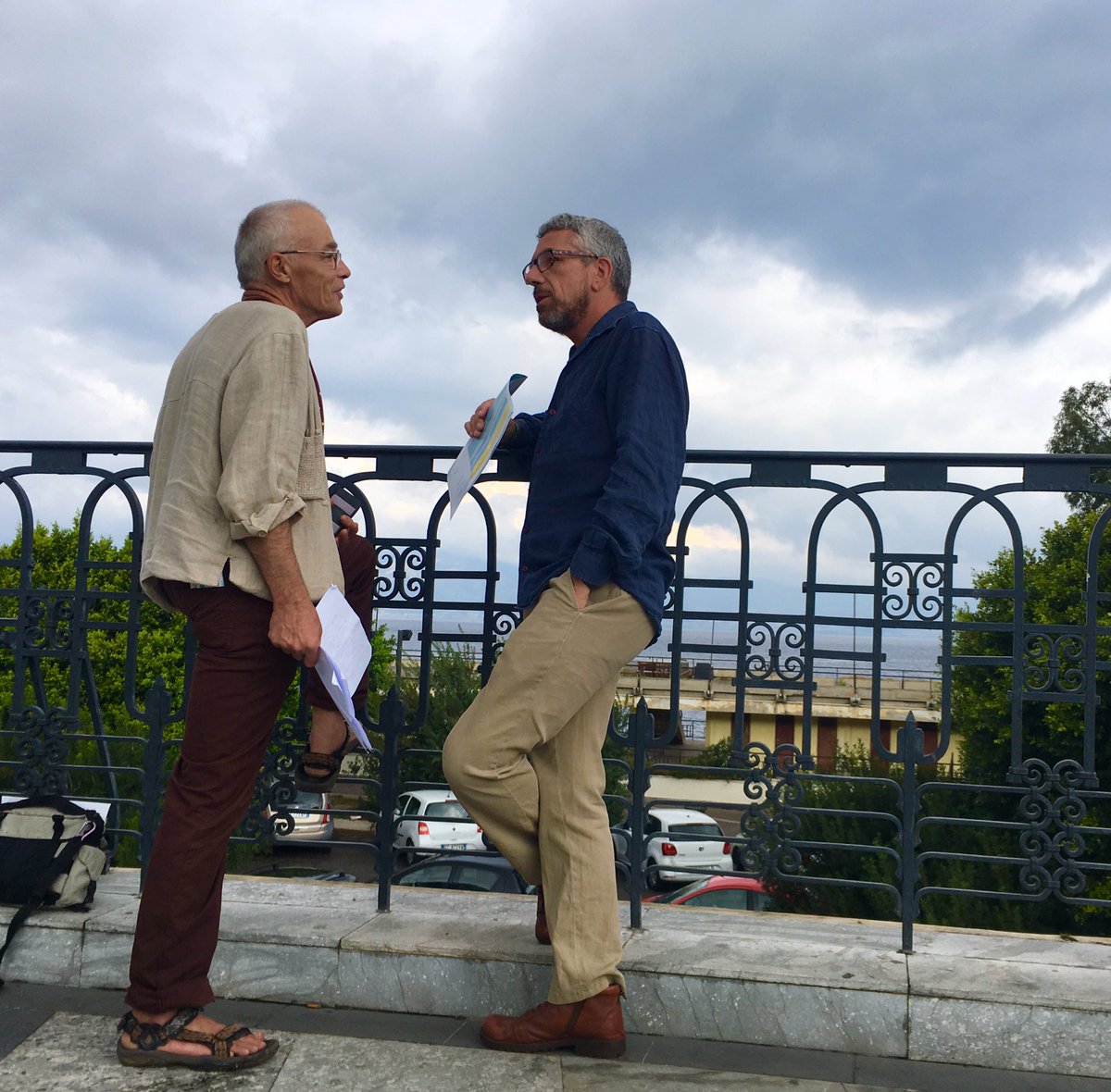 mediterraneaexp's tweet photo. #pmednow Tra poco al #SabirFest2017, con #SimonePerotti. Pinacoteca Civica di #ReggioCalabria alle 10:00. @sim_perotti @SabirFest https://t.co/i5XXkN65xC