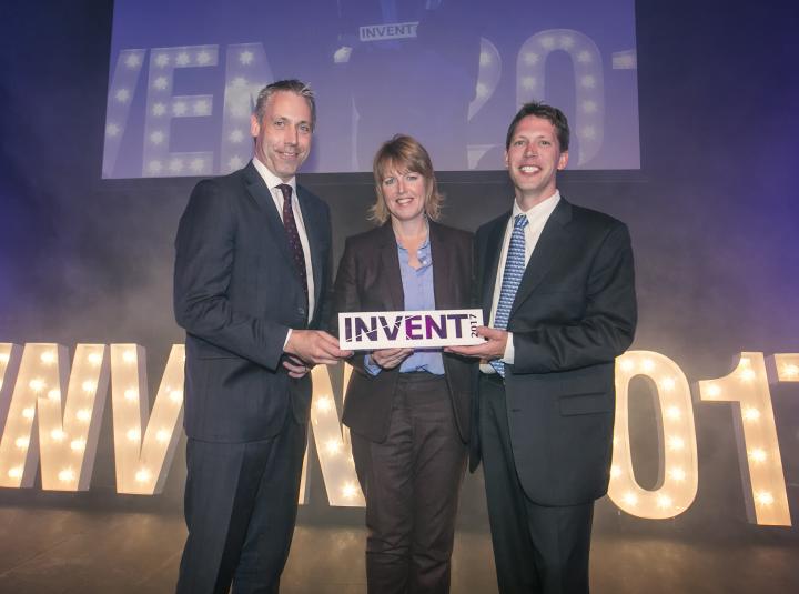 SyncNI's tweet photo. We have our winner! Congrats to @PhionTx on your overall win at last nights #Invent17 awards and to everyone else involved https://t.co/gOYhuGxACN https://t.co/qjsyiTopKA