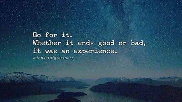 Go for it! Whether it ends good or bad it will still be a valuable experience. buff.ly/2twW1Tq