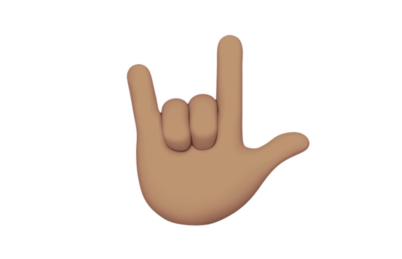 Emojipedia Ios 11 1 Includes I Love You In American Sign Language Asl T Co Tg3mjzw521