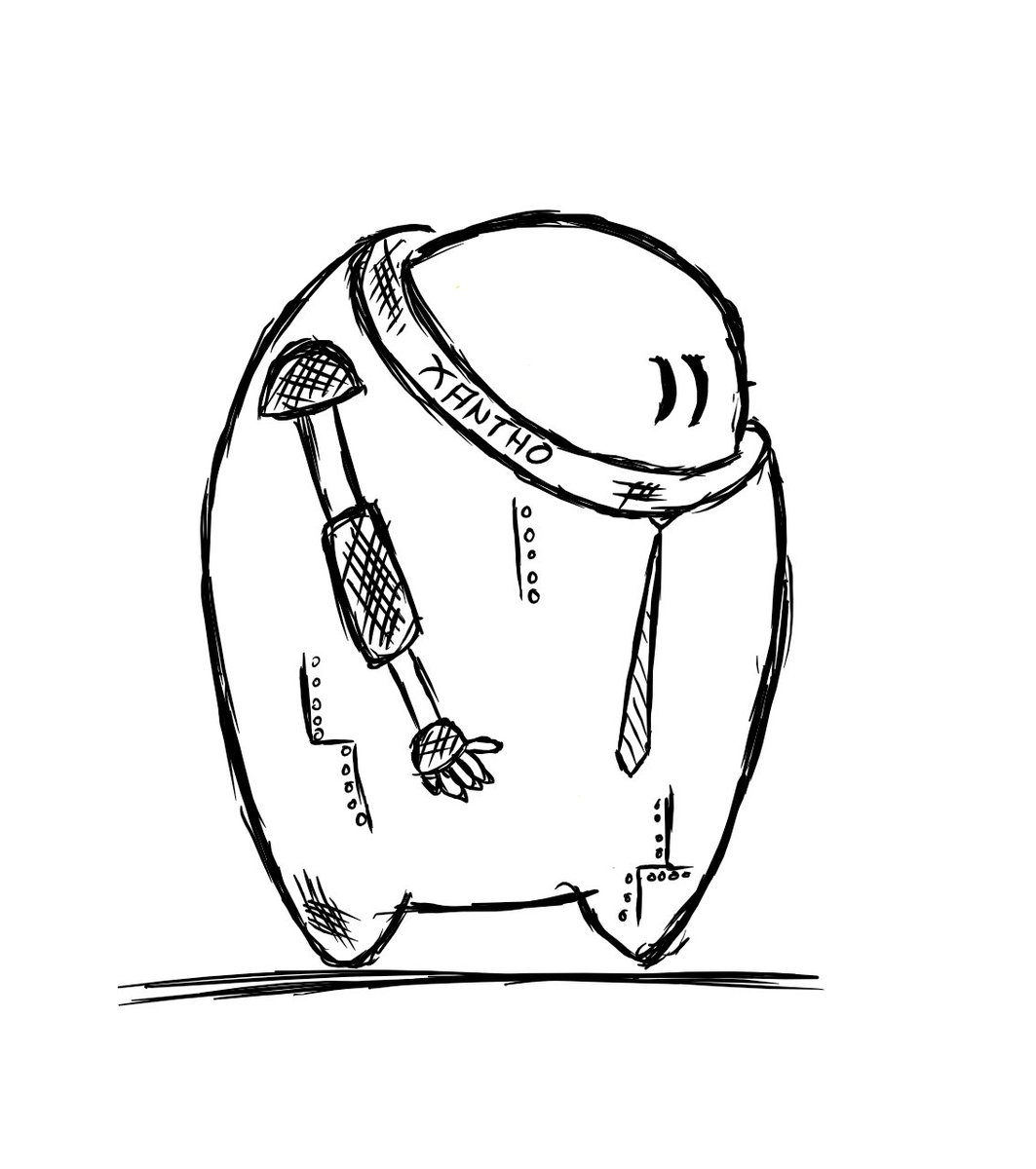 JustXantho's tweet photo. Geht das so als neuer Avatar? Ich bin eigentlich ganz zufrieden endlich mal einen eigenen gefunden zu haben... #NewAvatar #DrawingAction https://t.co/4ojrMjt356