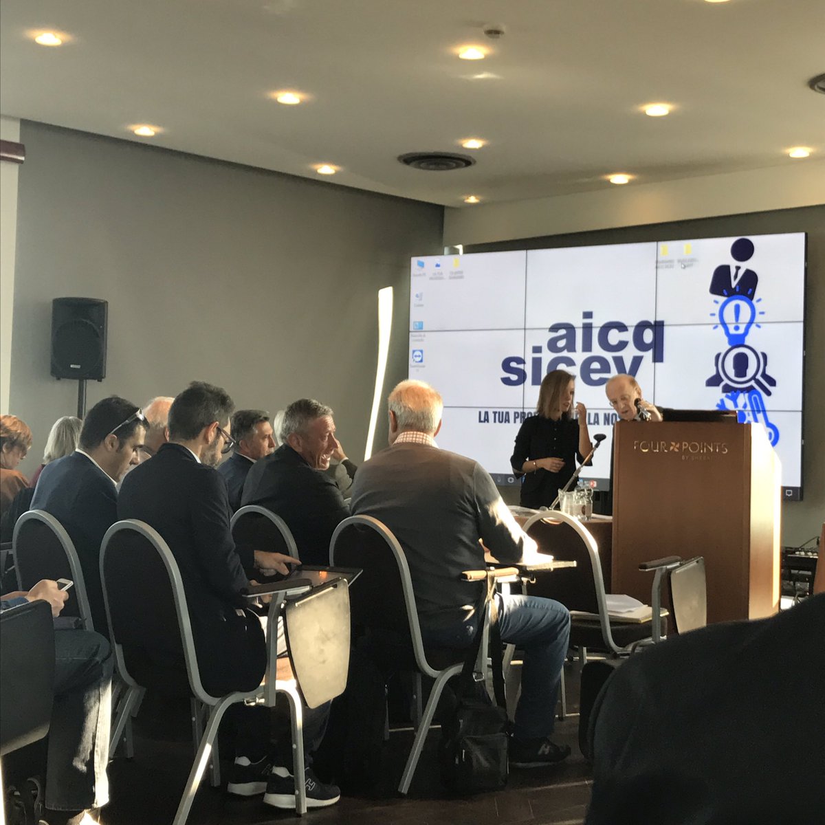 MysteryAuditing's tweet photo. Oggi, al seminario istituzionale #AICQSICEV su Competenze e qualità organizzativa: la cultura della sostenibilità. https://t.co/SdkM5cT1lD