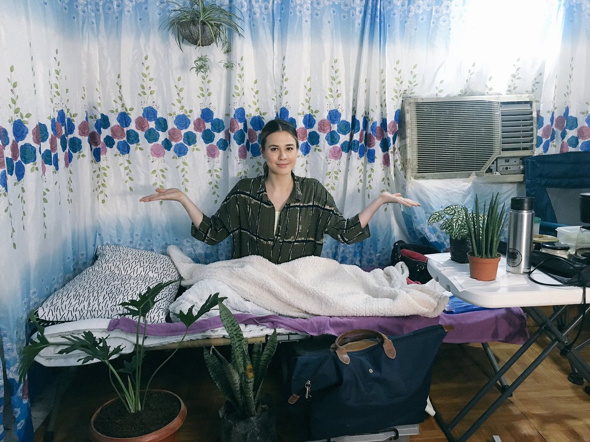 Valeentawak's tweet photo. My Korean Jagiya taping tuday! Welcome to my sanctuary 🌱🌿🎍🌵☘️🌴 #MKJFakeNews https://t.co/ZfaFkNNYZ4