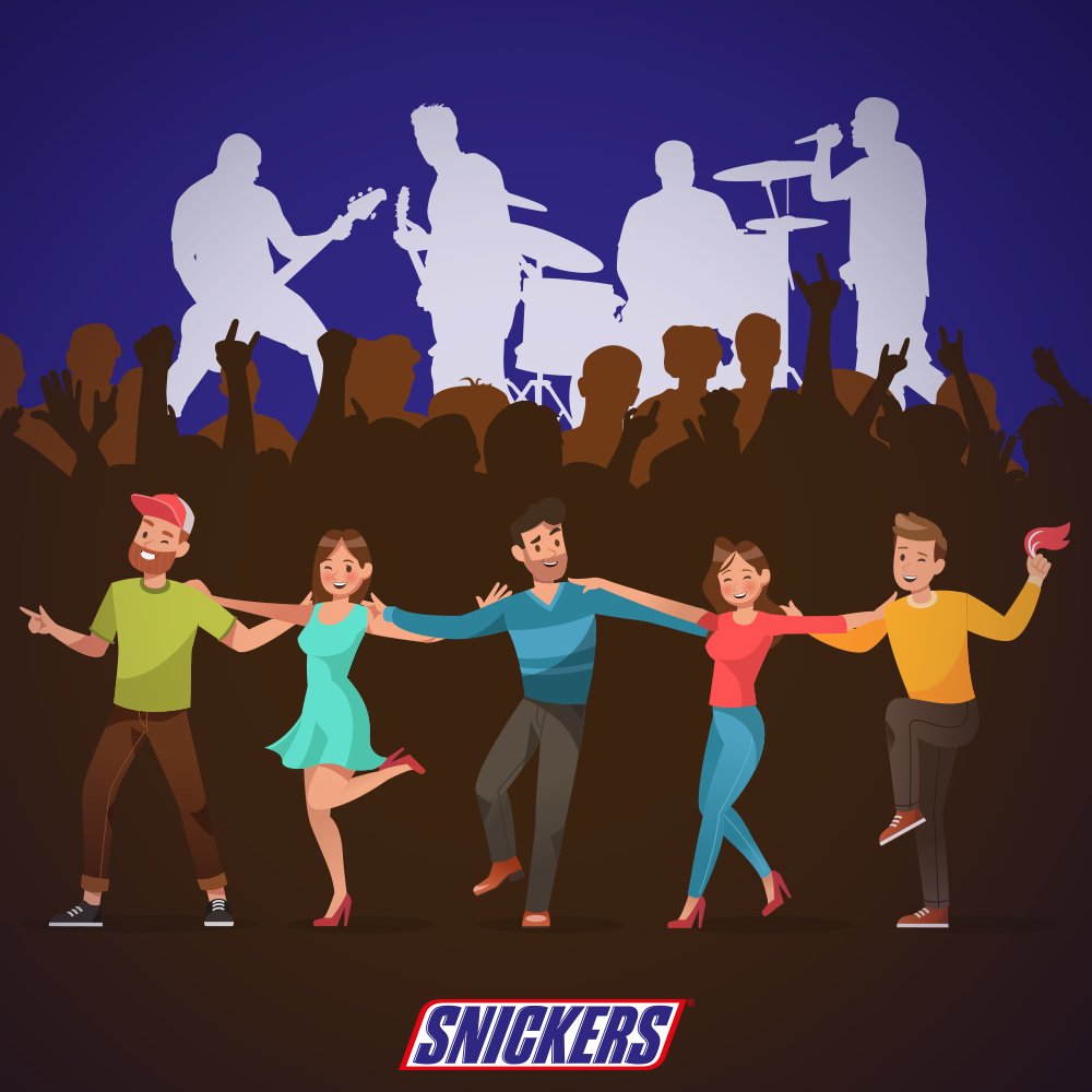 Rock konserinde halay çekmeye başladıysan eğer... #AçkenSenSenDeğilsin