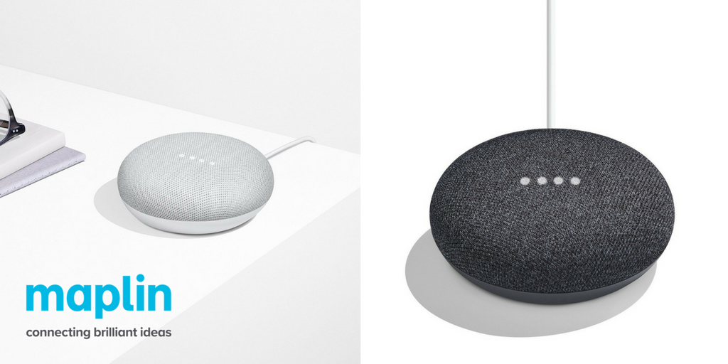 maplintweet's tweet image. Introducing the NEW @GoogleUK Home Mini.
Same help, smaller size
Which is your colour is your favourite?
#RT-Chalk
#LIKE- Charcoal