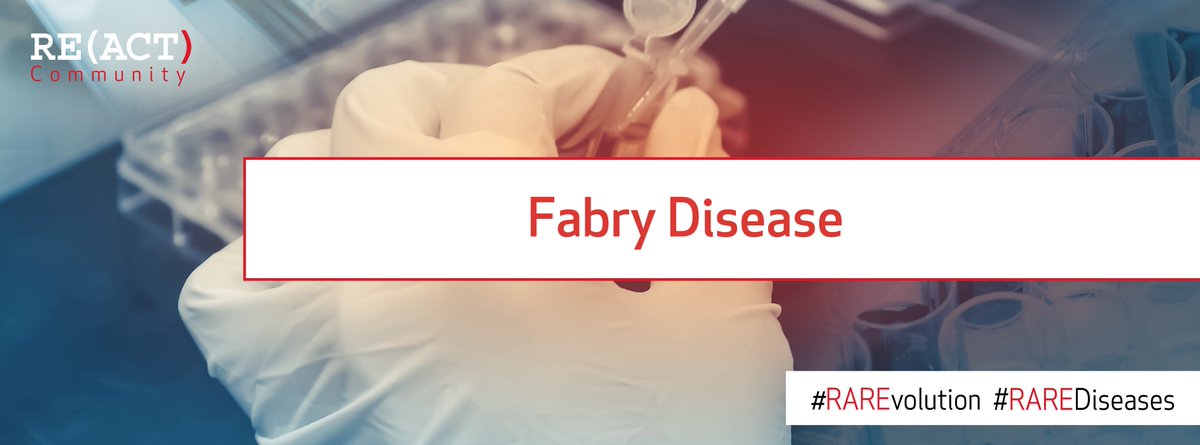 react_community's tweet image. Follow the Fabry disease on the #REACTCommunity. bit.ly/REACTCommunity… #RareDiseases