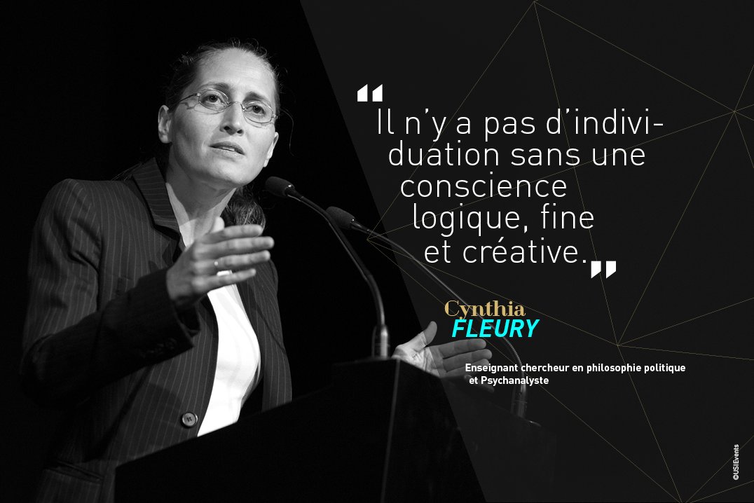 "L'#éthique est une façon d’articuler justement &amp; créativement les pratiques et les #principes." @cynthiafleury bit.ly/2fIQqji