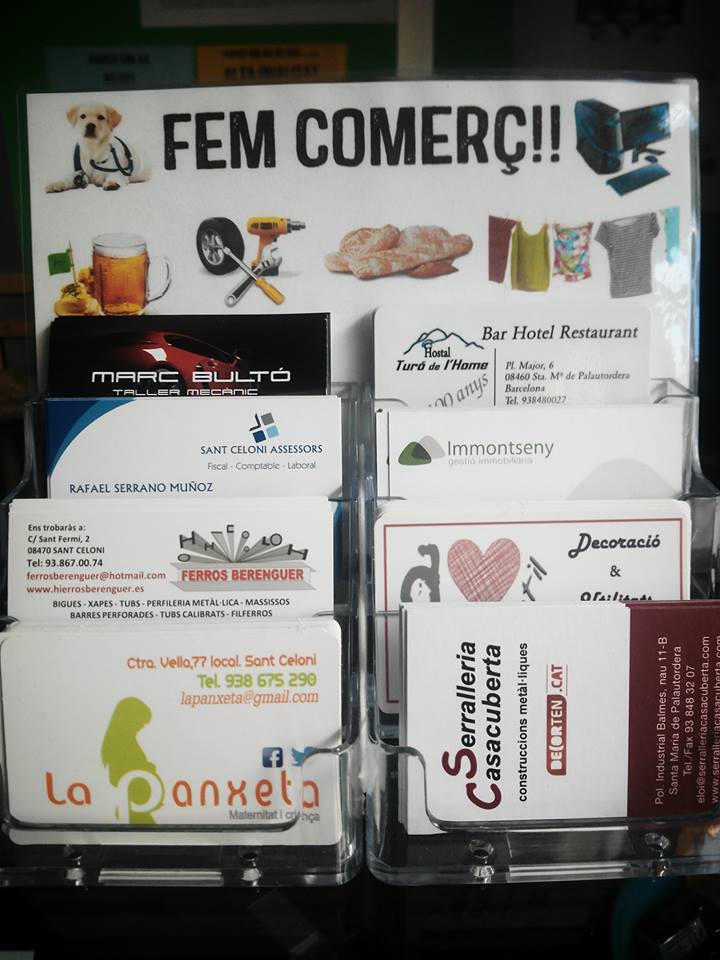 LFC_SantCeloni's tweet photo. FEM COMERÇ!!!
Amb @La_Panxeta , @BERENGUERESUTIL i molts més. #FemComerç #LFCSantCeloni #SantCeloniComerç #Comerçdeproximitat #BaixMontseny https://t.co/UVJaG7C7jY