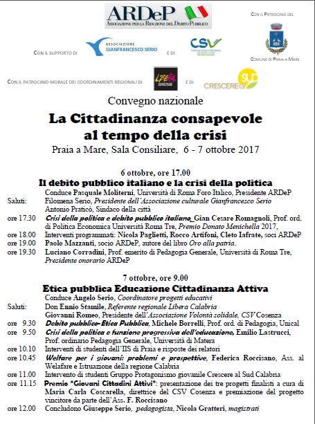 liberainfo's tweet photo. A Praia Mare è in corso di svolgimento il convegno nazionale #ARDEP La cittadinanza consapevole al tempo della crisi https://t.co/6Ps0y7usGO https://t.co/pH79iqA69a