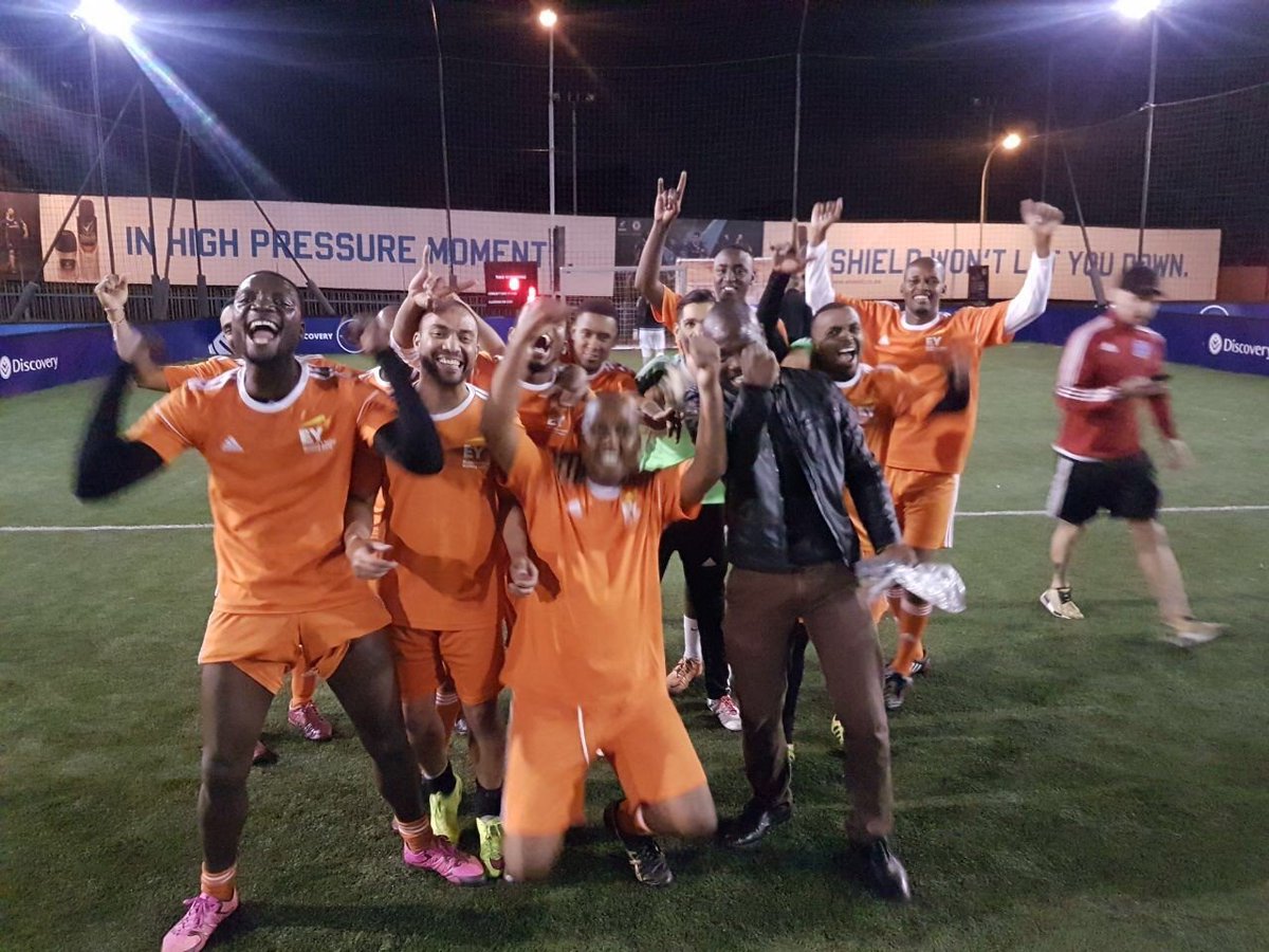 EY_Africa's tweet photo. Congratulations to our new #EY internal #football league champions, #Mzanzi Magic!! To read more about their hard fought journey to the finals, follow the link #EYCulture #EYWellness > https://t.co/zc2s07c8PZ https://t.co/xUnHCmUbaz