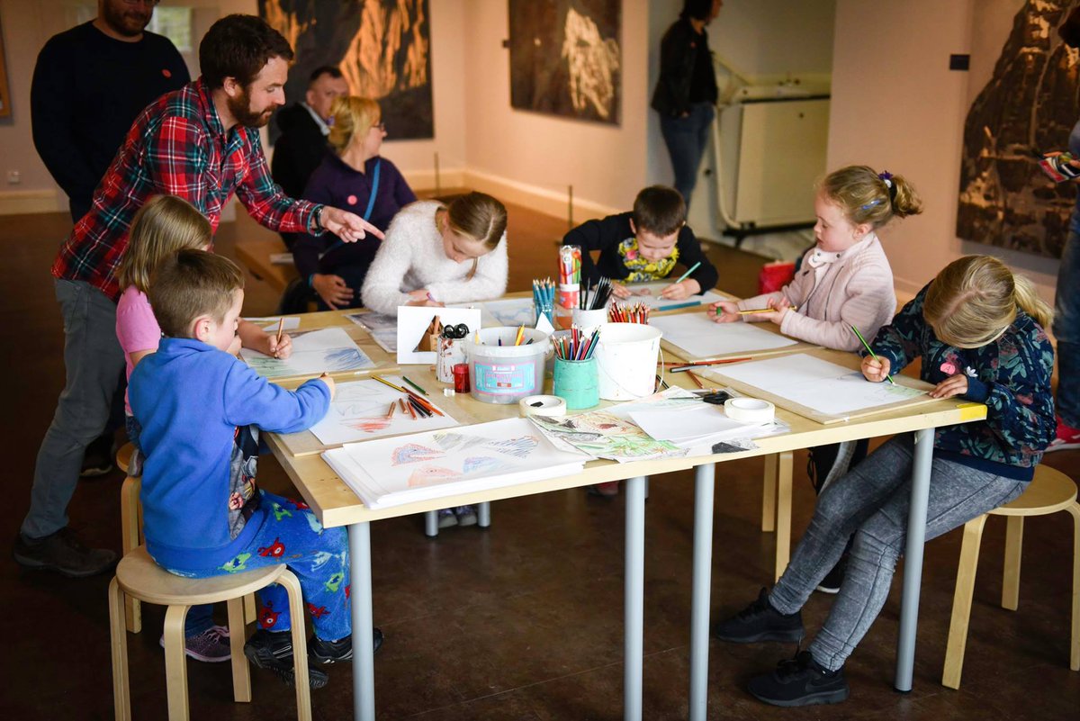lakelandarts's tweet photo. Saturday Art Club tomorrow! Fun for all the family &amp; last chance to see #PaintingPop at #AbbotHall. Let us know if you're 'popping' in! https://t.co/gaSrQ8ho8R