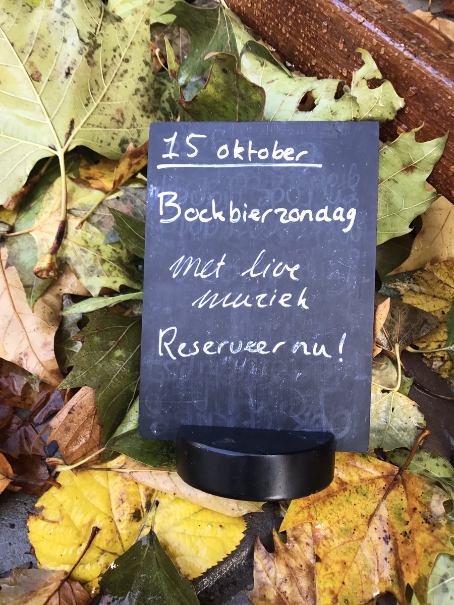 Gastmaal café. Zondag 15 oktober vanaf 16:00