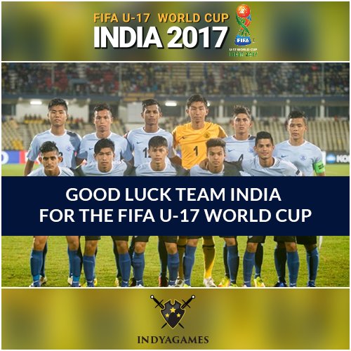 ta_daang's tweet photo. FIFA U-17 World Cup 2017
#Indyagames #Contest #TeamIndia #FIFAU17WC https://t.co/t4WTLGCOqQ