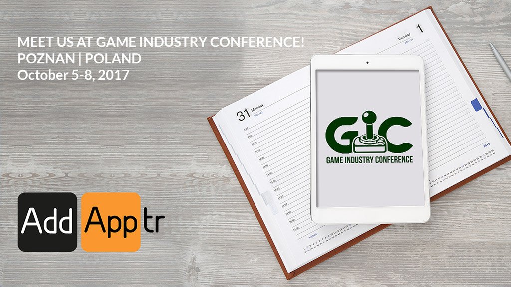 AddApptr_GmbH's tweet photo. ADDAPPTR IS SPONSORING GIC IN POZNAN. VISIT THE CONFERENCE AND MEET THE POLISH TEAM OF ADDAPPTR! https://t.co/LMD2j8vOBO