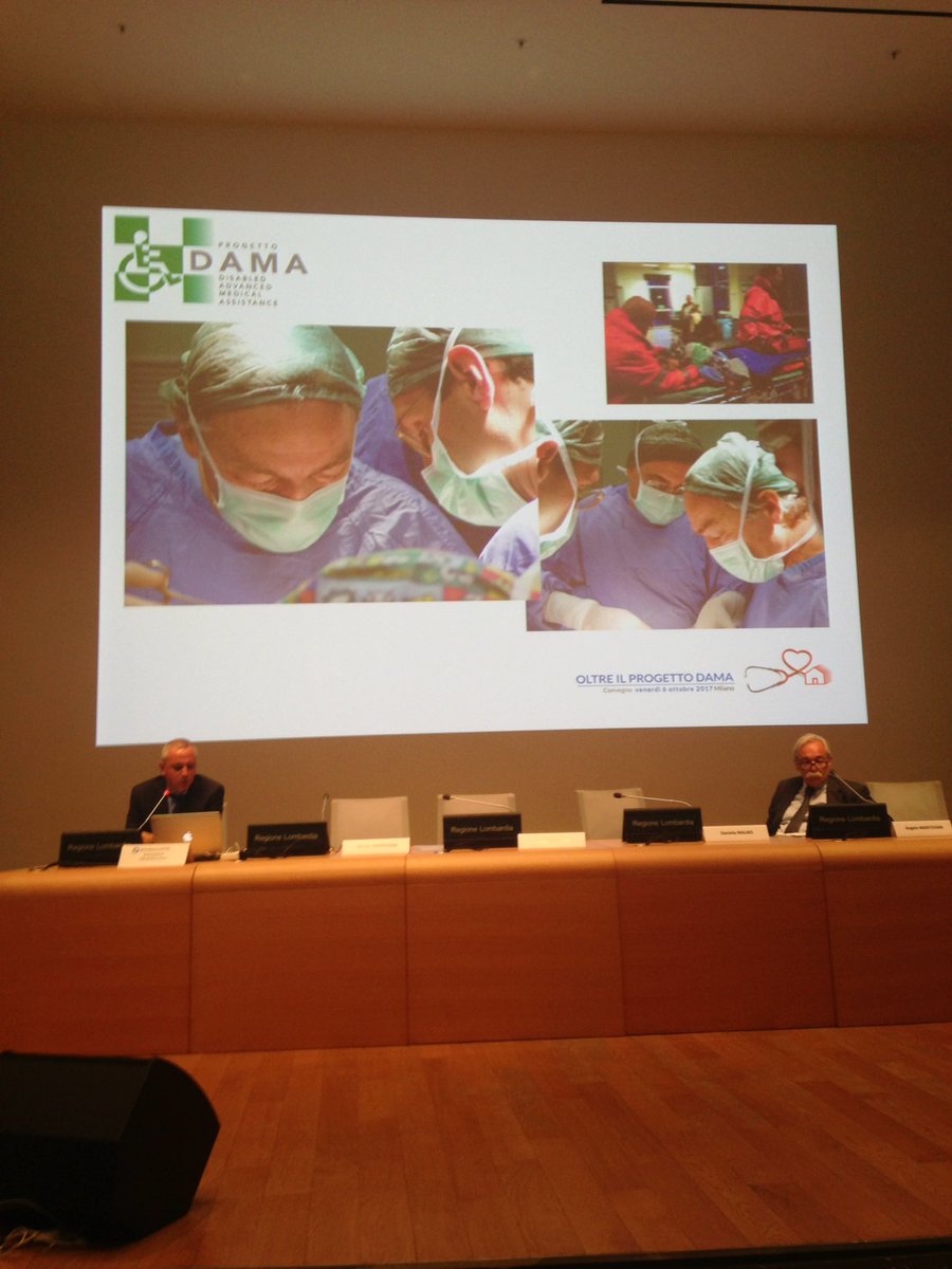 #oltreDama dott Corona I pazienti con #disabilità seguiti da DAMA sono esattamente 5712, le prestazioni a oggi 53568