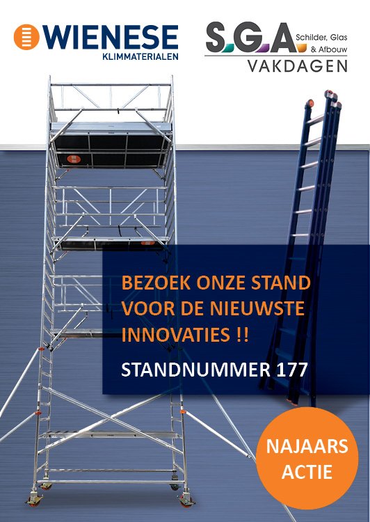 Wienese is op 7, 8 en 9 november 2017 aanwezig op de @SGA_EH . Bezoek ons op beursstand 177 voor innovaties, demonstraties en mooie acties.