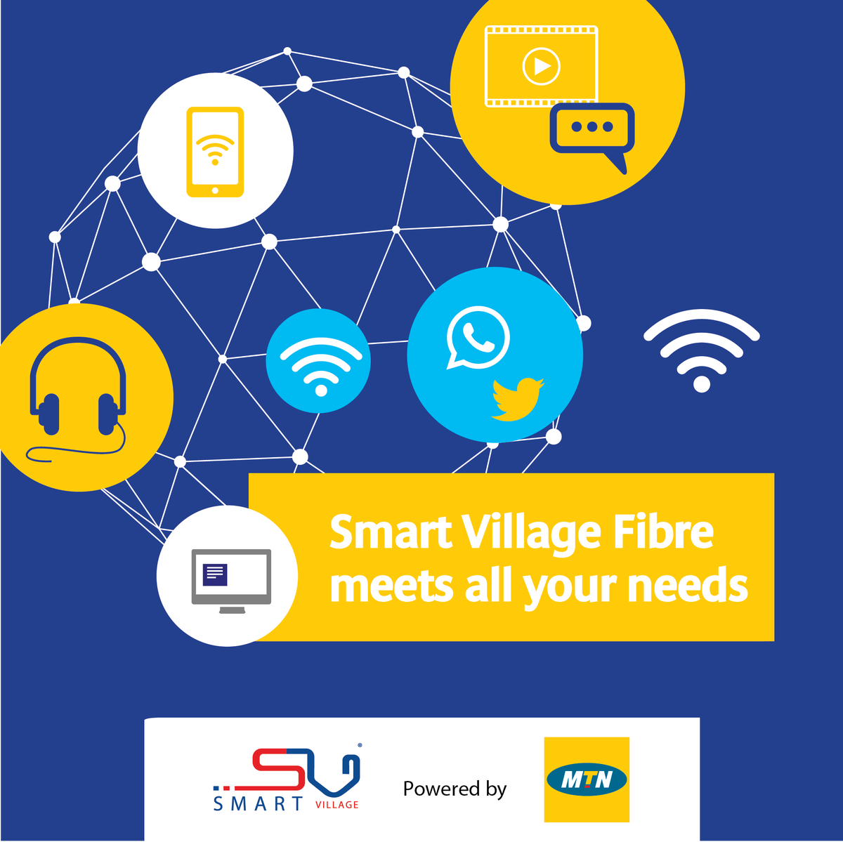 SmartVillageSA's tweet photo. Reach the BOSS level in no time with an uninterrupted online gaming connection #rAgeExpo2017 
What do you use your internet for? https://t.co/l1V218QAox