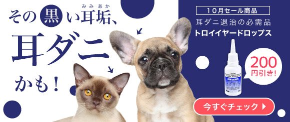 ペットくすり 公式 Auf Twitter 10月キャンペーン 犬猫の耳ダニ治療の点耳薬トロイイヤードロップスが0円割引 その他 かゆみの緩和 耳内の洗浄 殺菌消毒などな耳の万能薬 自宅で手軽に使用できるのもgood セール会場 T Co Jflzcs0f70 犬 猫