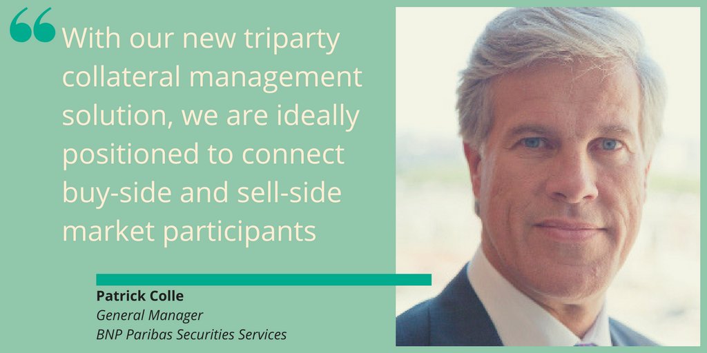 <a href="/BNPP2S/">BNP Paribas Securities Services</a> connects financial market participants with new tri-party #CollateralManagement service ow.ly/WXFm30fFfnl