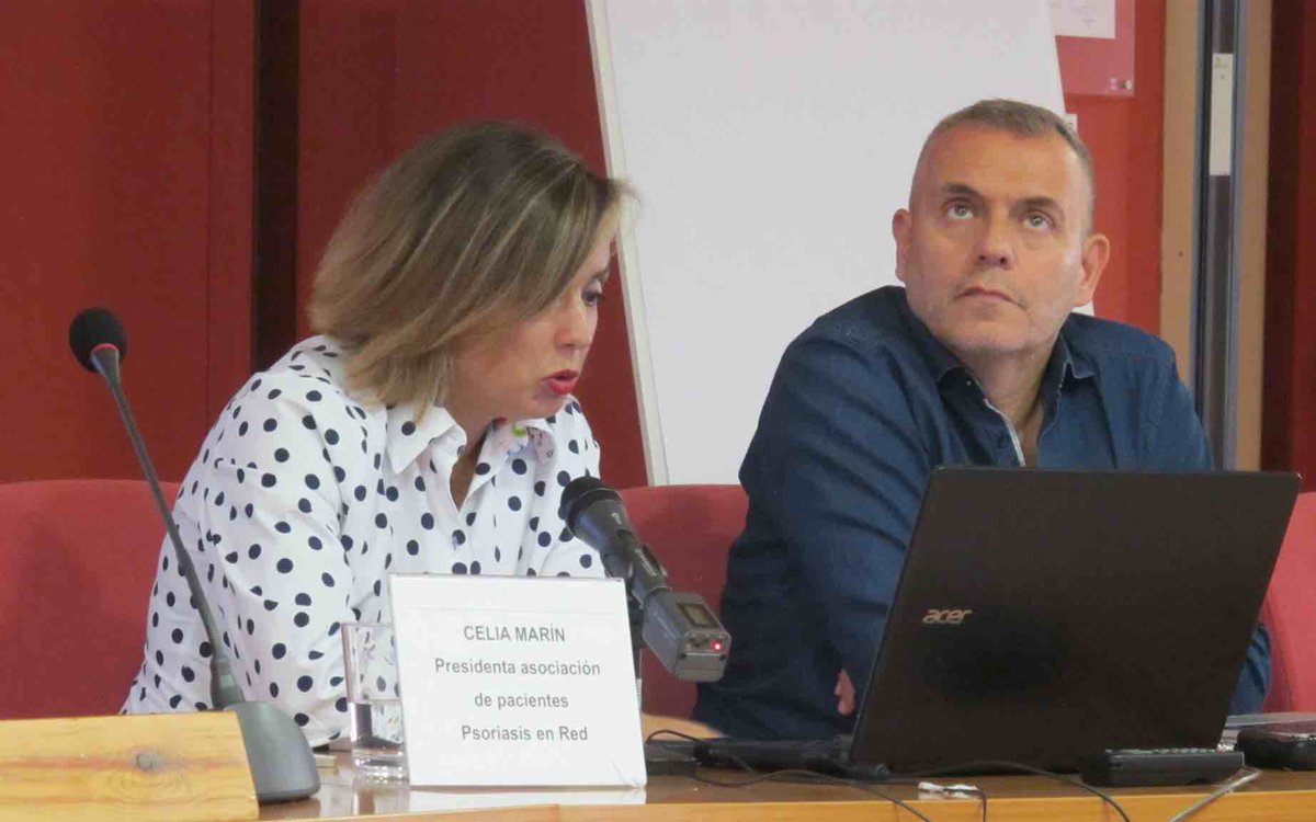 PsoriasisEnRed's tweet photo. Muchas gracias @EASPsalud por acoger ayer la jornada "Los registros de mi piel" y dar voz #pacientes #psoriasis #FFpaciente #DocPsoriasis https://t.co/MMVznvRFBO